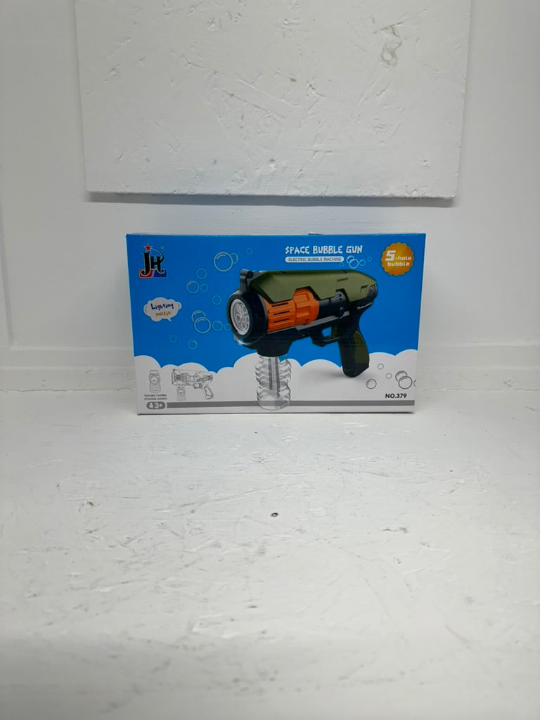 Space Bubble Gun - Fun Kids Automatic Bubble Machine Party Toy For Children Aged 3+