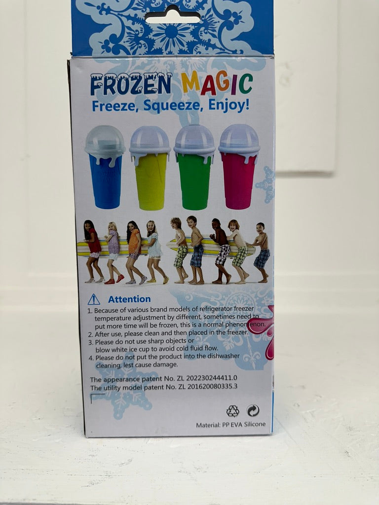 Slushy Magic Quick Frozen Smoothie Cup - PINK