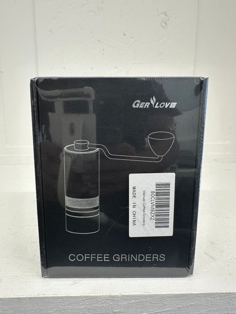 Manual Coffee Bean Grinder Adjustable Coarseness Ceramic Hand Held Mill Maker UK