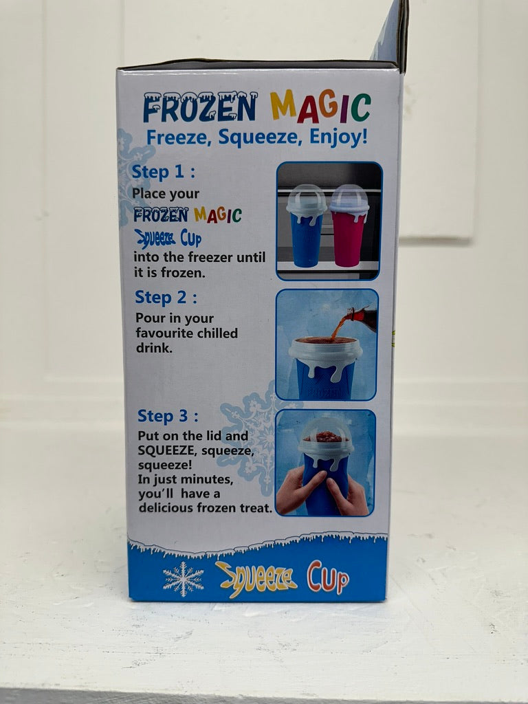 Slushy Magic Quick Frozen Smoothie Cup - PINK
