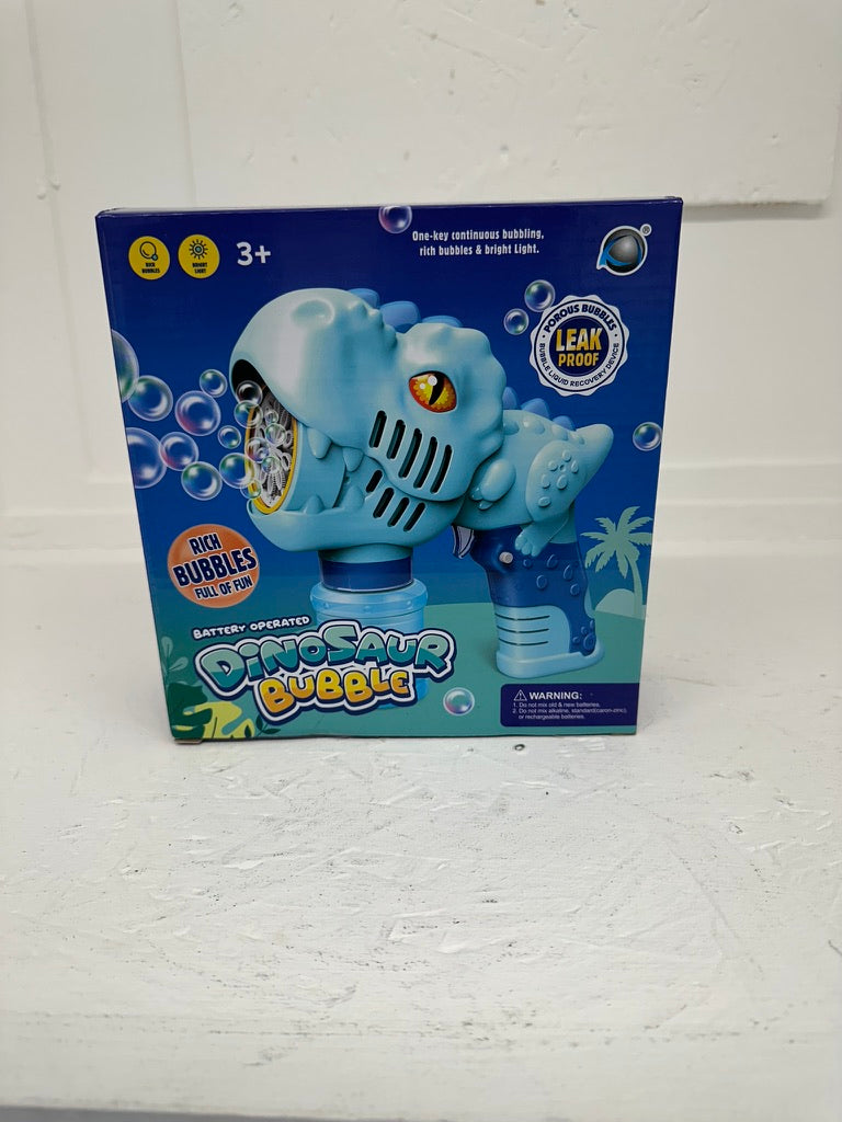 Dinosaur Bubble Gun - Fun Kids Automatic Bubble Machine Party Toy For Children Aged 3+