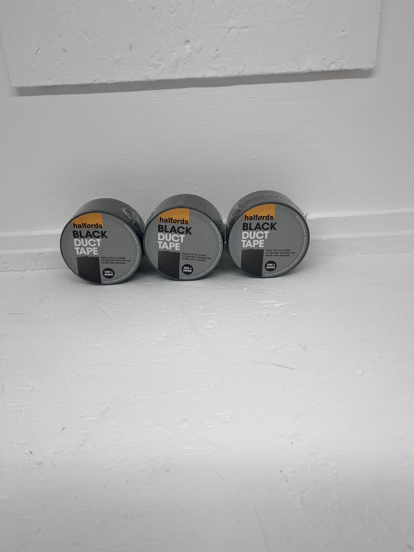 Halfords Duct Tape - Black 5 for £9.99