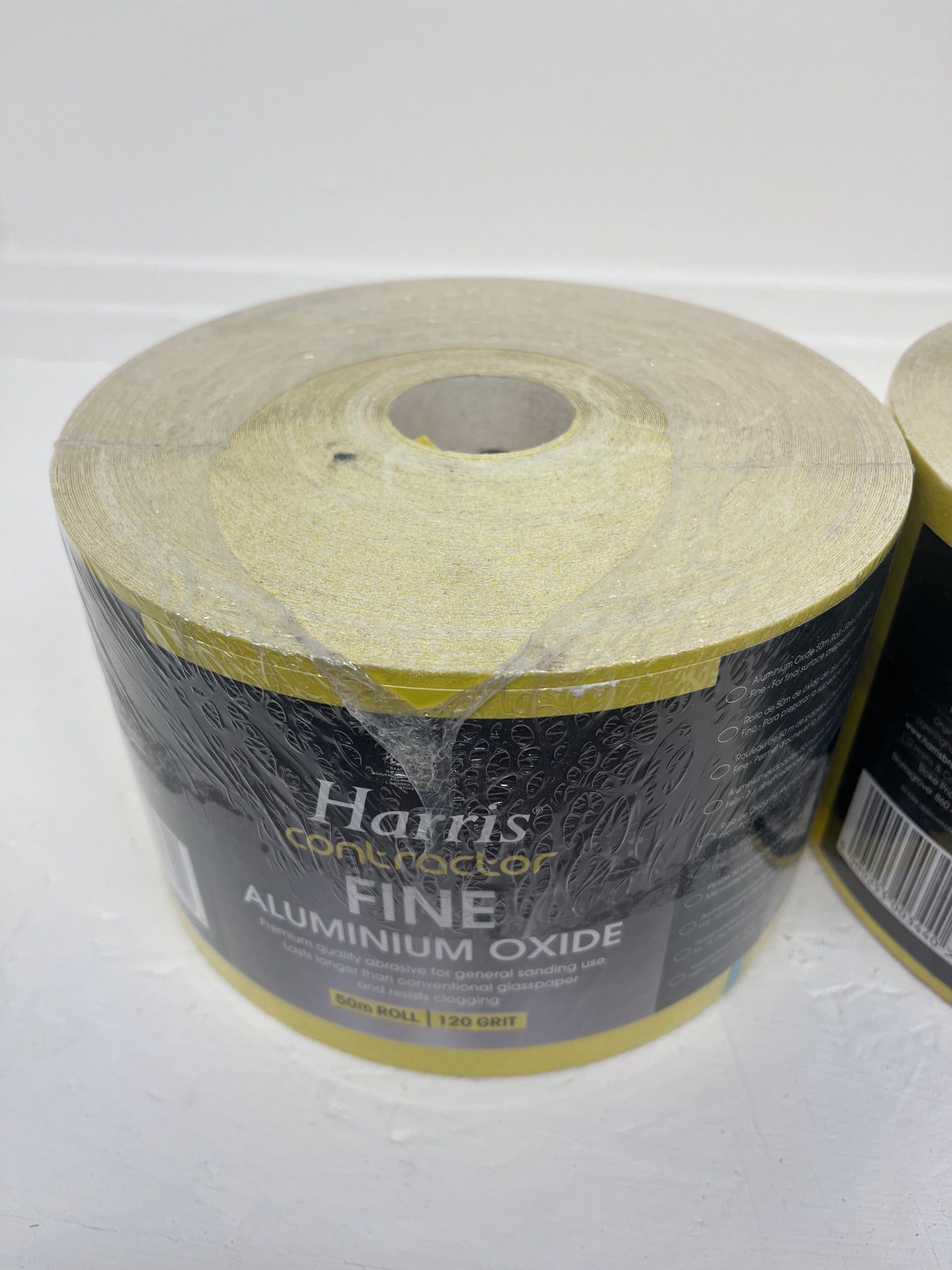 Harris Contractor Aluminium Oxide Fine 120 Grit 50m x 115mm