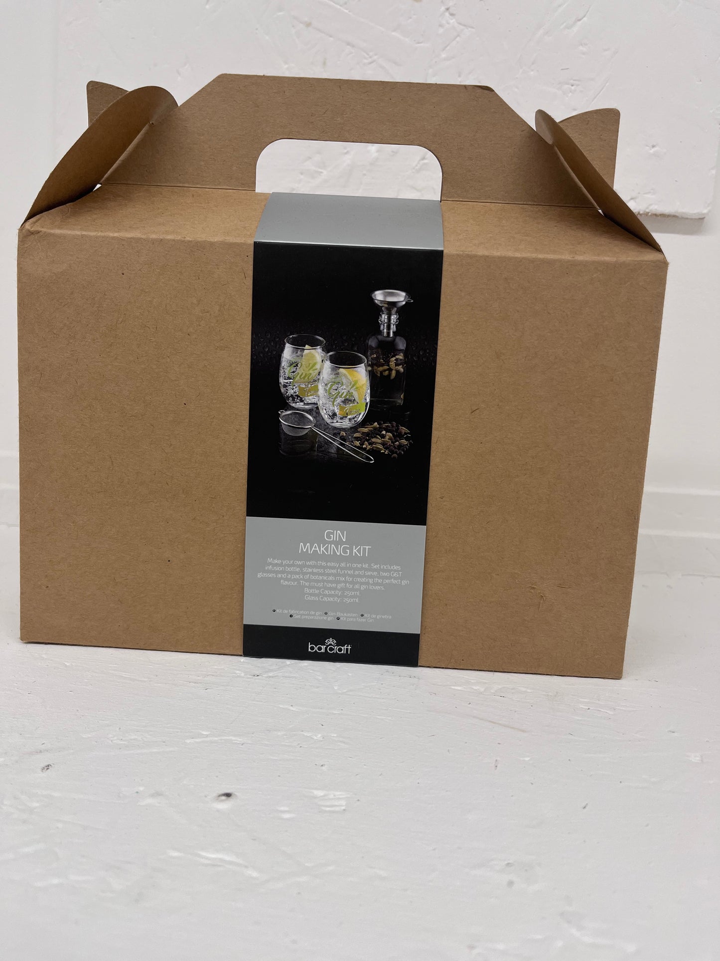 BarCraft Gin Making Kit New Sealed Box
