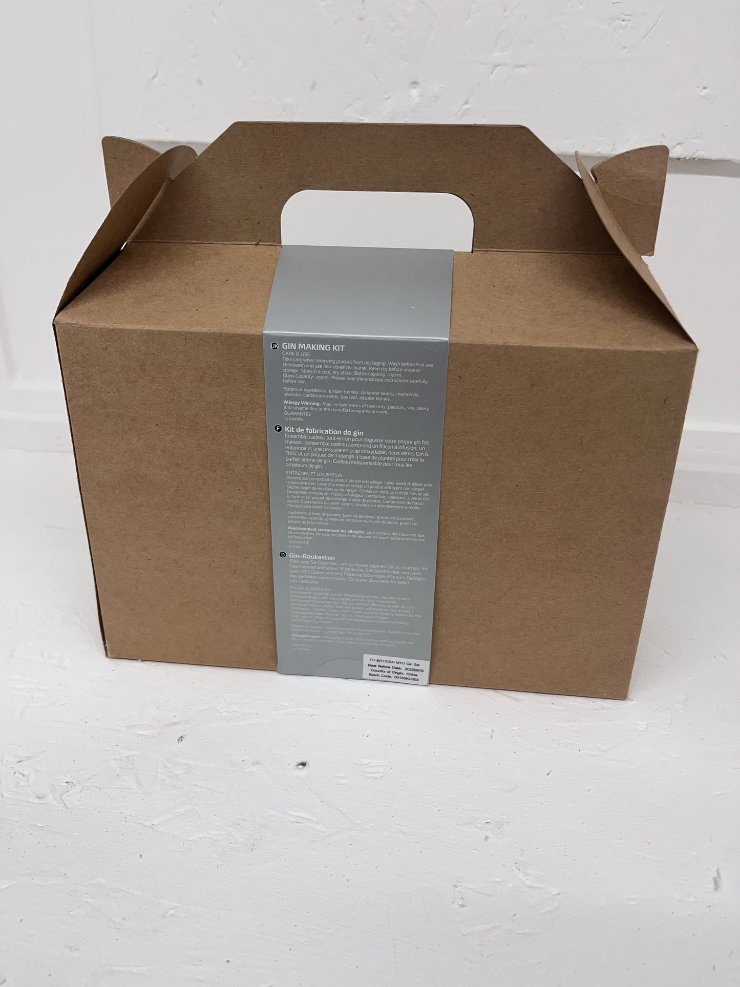 BarCraft Gin Making Kit New Sealed Box