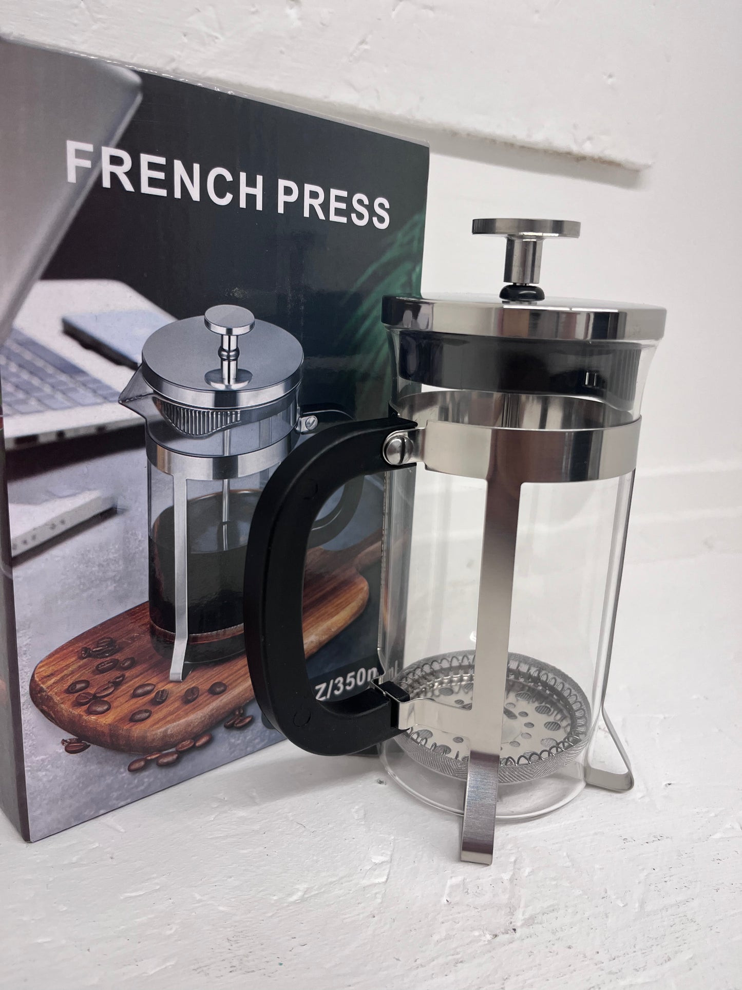 French Press Coffee Maker with Capacity of 350ml