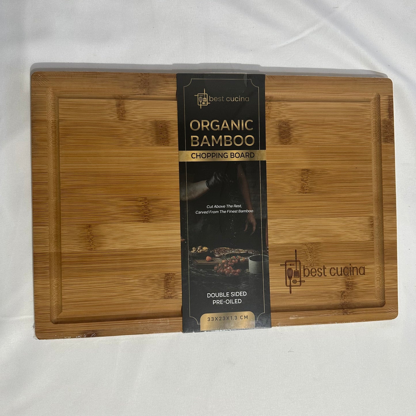 Best Cucina Large Bamboo Chopping Board
