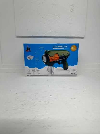 Space Bubble Gun - Fun Kids Automatic Bubble Machine Party Toy For Children Aged 3+
