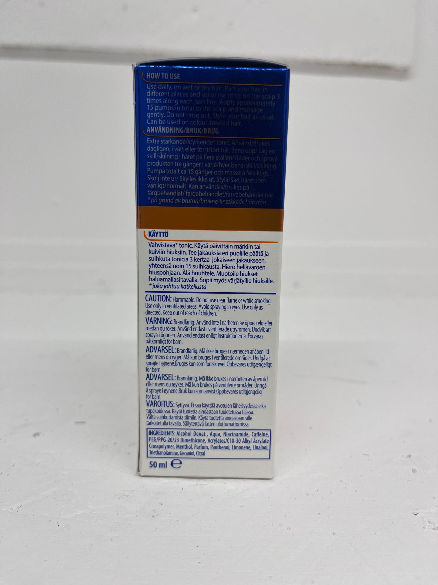 Head and Shoulders Hair Extra Strengthening Tonic 50ml