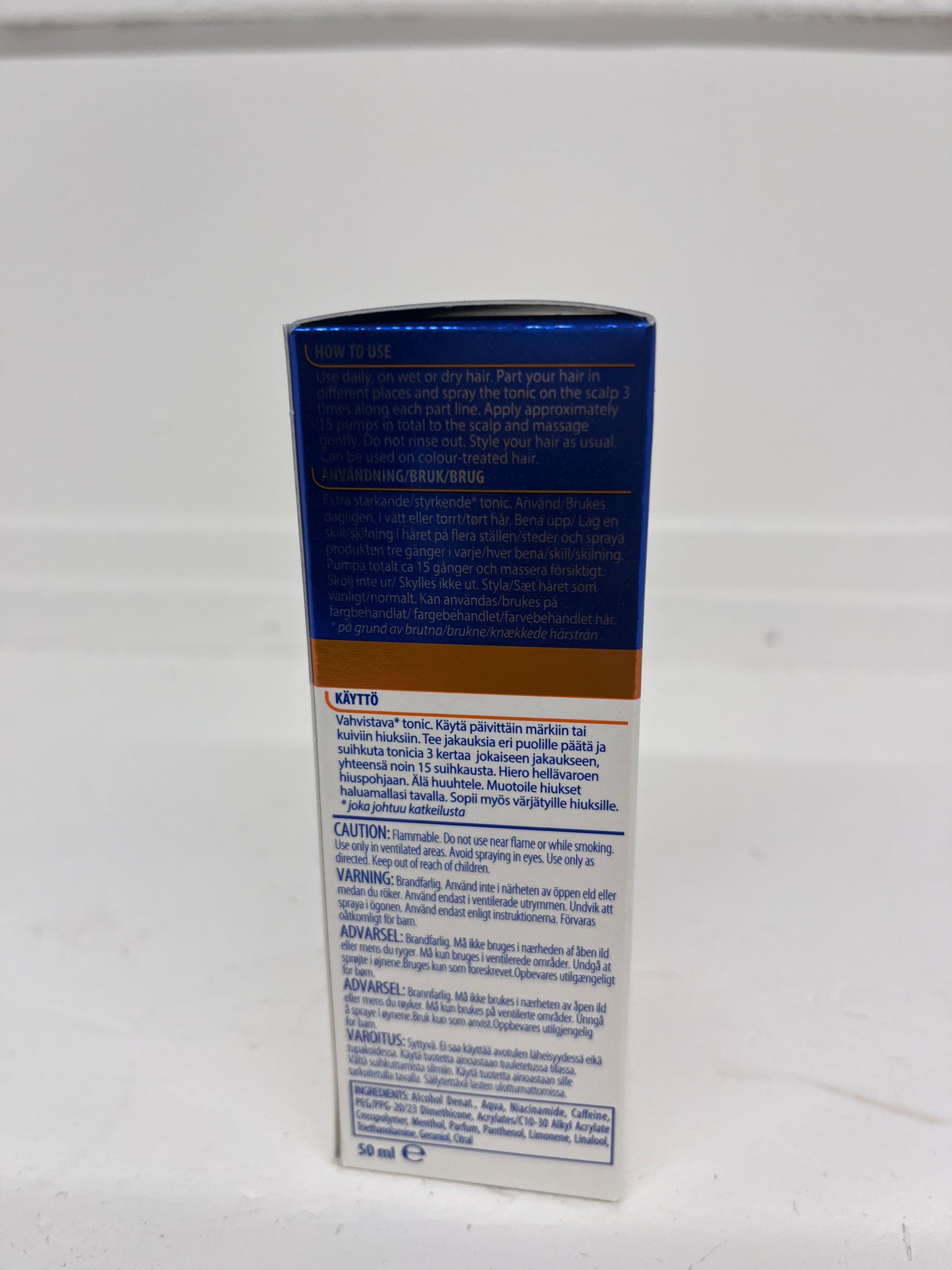 Head and Shoulders Hair Extra Strengthening Tonic 50ml