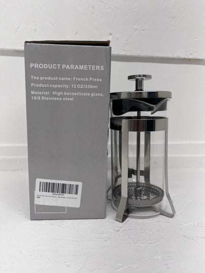 French Press Coffee Maker with Capacity of 350ml