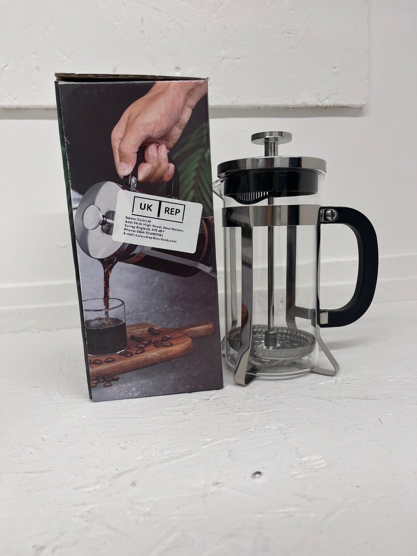 French Press Coffee Maker with Capacity of 350ml