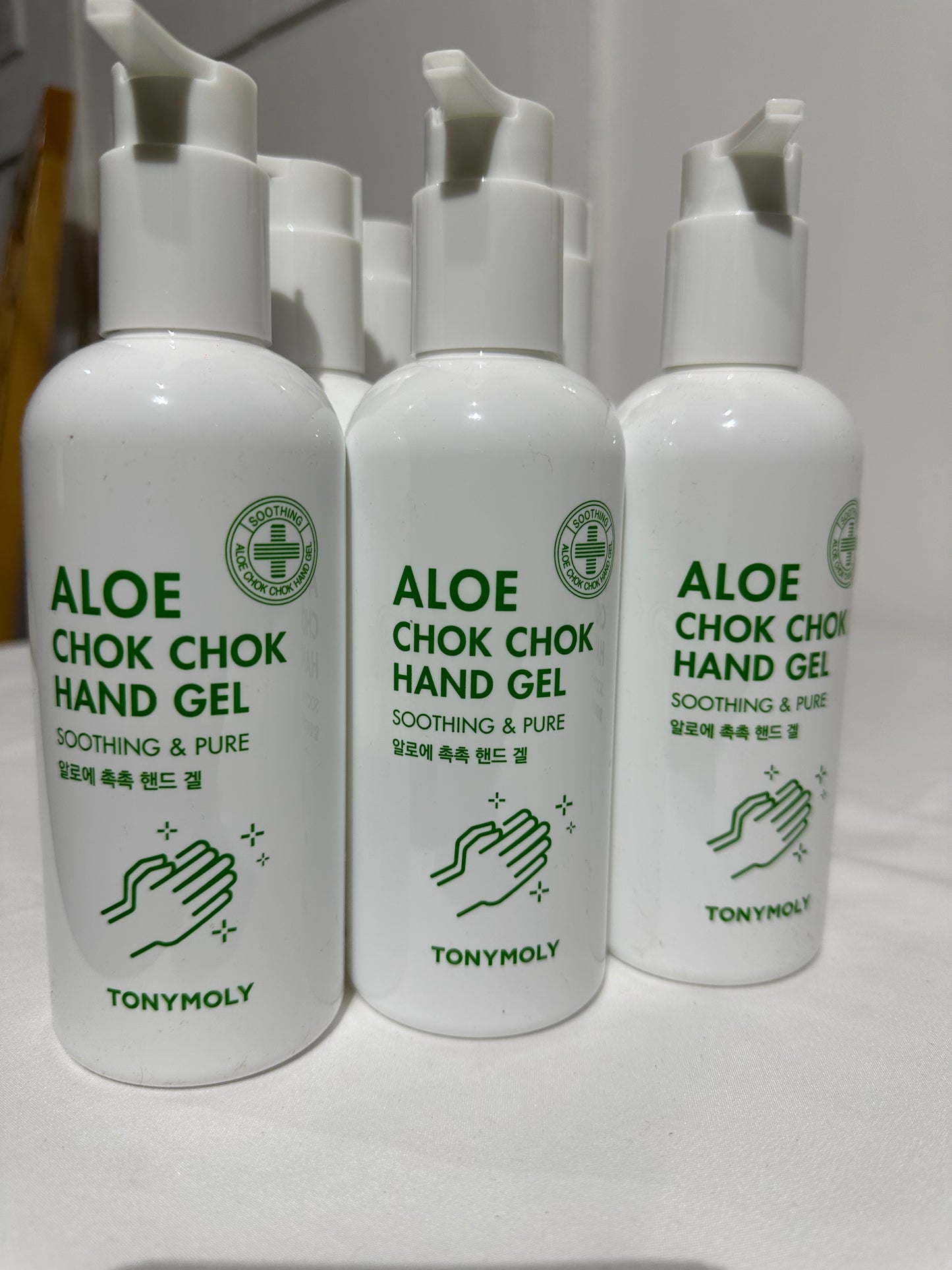 Tony Moly Aloe Chok Chok Hand Gel 300ml - 5 bottles for £7.99!!!!