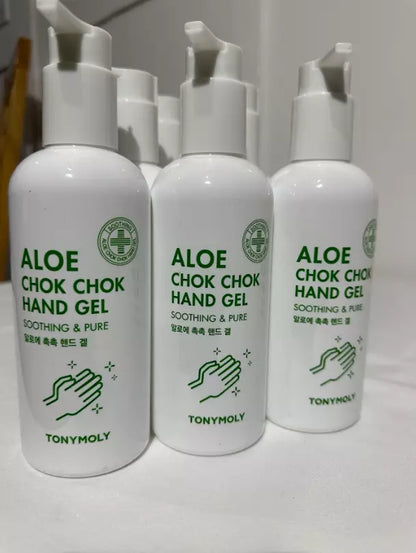 Tony Moly Aloe Chok Chok Hand Gel 300ml - 5 bottles for £7.99!!!!